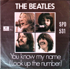 The Beatles - Let It Be / You Know My Name (South Africa)