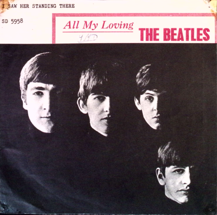 The Beatles - All My Loving / I Saw Her Standing There (Norway)