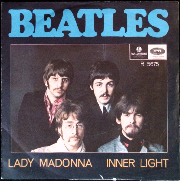 The Beatles - Lady Madonna / Inner Light (Sweden)
