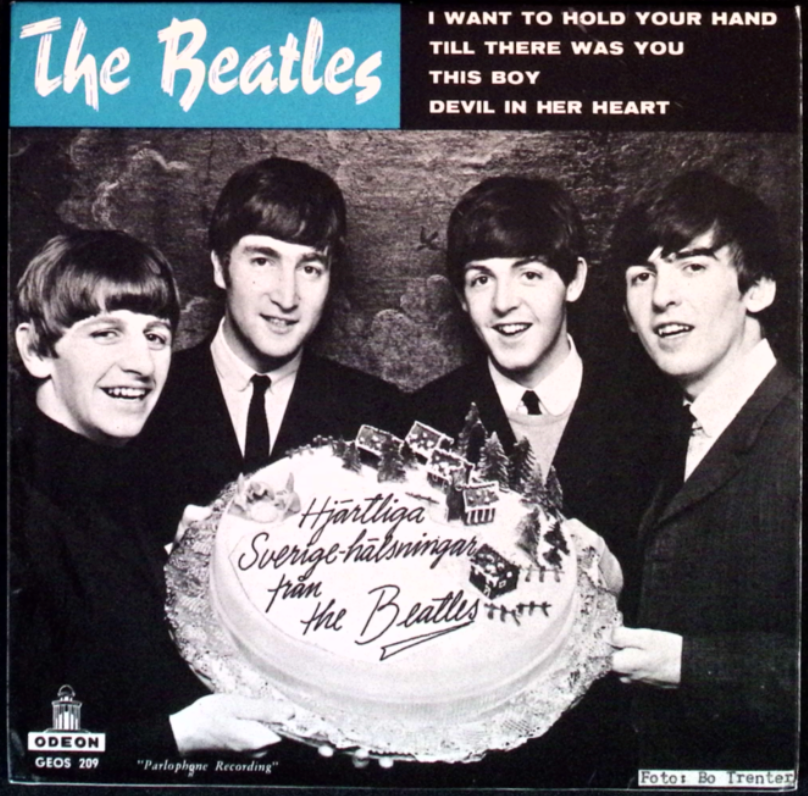 The Beatles - I Want To Hold Your Hand  (Sweden)
